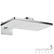 Верхний душ версия EcoSmart Hansgrohe Rainmaker Select 460 1jet 24013400 белый/хром