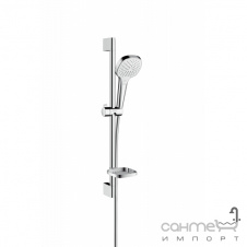 Душовий гарнітур Hansgrohe Croma Select E Vario 26586400 білий/хром