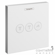 Запірно-перемикаючий прилад Hansgrohe ShowerSelect 15764700 матовий білий