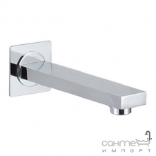 Излив настенный квадратный Vito 1602-024CH хром