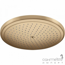 Лейка верхнего душа Hansgrohe Croma 280 26220140 бронза матовый