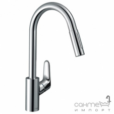 Смеситель для кухни с вытяжным изливом Hansgrohe Focus M41 73895000 хром