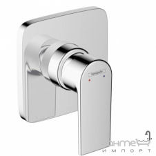 Смеситель для душа скрытого монтажа Hansgrohe Vernis Shape 117x117 71658000 хром