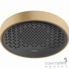 Верхний душ Hansgrohe Rainfinity 250 26228140 матовая бронза