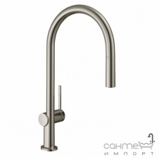 Смеситель для кухни с вытяжным изливом Hansgrohe Talis M54 72803800 нержавеющая сталь, S-Box