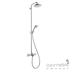 Душевая стойка Hansgrohe Croma 220 Showerpipe 27223000 хром Київ