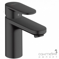 Смеситель для раковины с донным клапаном Hansgrohe Vernis Blend 100 71551670 матовый черный Житомир