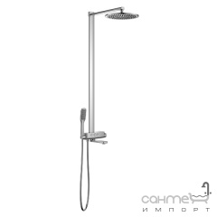 Душевая стойка с термостатом и изливом Imprese Smart Click ZMK101901091 хром Черновцы