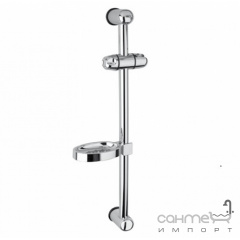 Штанга настенная с мыльницей Bugnatese Accessori Venus 19763 CR хром Запоріжжя