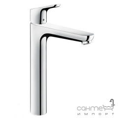 Змішувач для раковини з донним клапаном Hansgrohe Focus E 31531000 хром Васильків