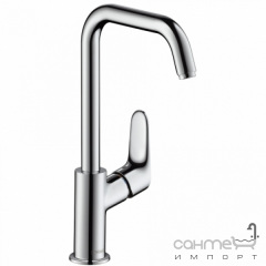 Смеситель для раковины с поворотным изливом Hansgrohe Focus 31609000 Бердичів