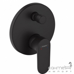 Смеситель для ванны скрытого монтажа Hansgrohe Vernis Blend 71466670 матовый черный Виноградов