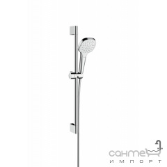 Душевой гарнитур Hansgrohe Croma Select E 1jet 26584400 белый/хром Чернігів