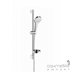 Душевой комплект Hansgrohe Croma Select S Vario Shower Set 0.65 m 26566400 белый/хром Ізюм