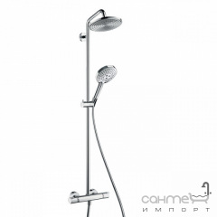 Душовий гарнітур з верхнім душем Hansgrohe Raindance Select 240 Showerpipe EcoSmart 450 мм 1/2' хром 27116000 Київ