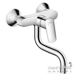 Смеситель для кухни настенный Hansgrohe Logis 71836000 Хром Київ