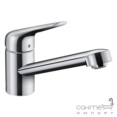 Смеситель для кухни однорычажный Hansgrohe Focus M421-H100 71808000 хром Харків