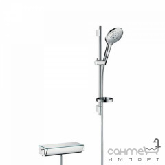 Душевой гарнитур с термостатом Hansgrohe Raindance Select 150 Combi 0,65м 1/2 27036000 хром Житомир