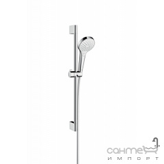 Душевой комплект версия EcoSmart Hansgrohe Croma Select S Vario Shower Set 0.65 m 26563400 белый/хром Київ