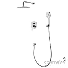 Душевая система скрытого монтажа Imprese Kucera VR-50105 хром Обухов