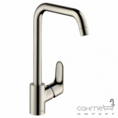 Смеситель для кухни Hansgrohe Focus M41 31821800 нержавеющая сталь Чернігів