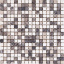 Мозаїка мармурова MOZ DE LUX K-MOS TRAVERTINO MIX EMPERADOR 15x15x10 мм Житомир