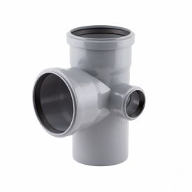 Хрестовина каналізаційна TA Sewage 110х110х110х50 90° (права)