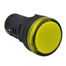 Світлосигнальна арматура AD22-22DS жовта 380V АС АскоУкрем