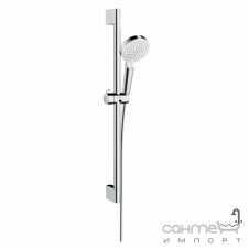 Душевой гарнитур Hansgrohe Crometta Unica EcoSmart 26535400 белый/хром