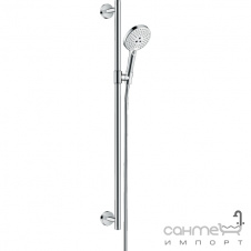 Душевой гарнитур Hansgrohe Raindance Select S 120 3jet 26322400 белый/хром