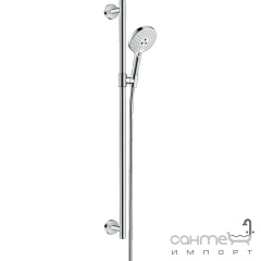 Душевой гарнитур Hansgrohe Raindance Select S 120 3jet 26322400 белый/хром Житомир