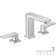 Смеситель для раковины врезной на 3 отверстия Hansgrohe Metropol 32514000 хром Кропивницкий