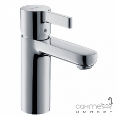 Смеситель для раковины с донным клапаном Hansgrohe Metris S 31016000 хром Запоріжжя