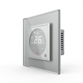 Пульт керування кондиціонером сірий Livolo (VL-C7-FCA-2IPS72)