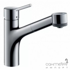 Смеситель для кухни с вытяжным изливом Hansgrohe Talis S 73861000 хром