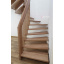 Деревянная лестница в дом из ясеня Винница