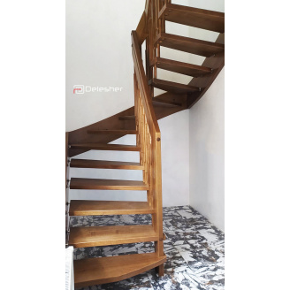 Изготовление качественных лестниц из твердых пород древесины
