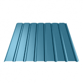 Профнастил Ruukki Т15 Polyester 0,45 мм RR-35 (Голубое озеро)