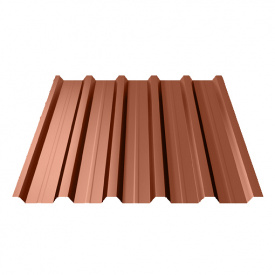 Профнастил Ruukki Т35 Rough Matt 0,50 мм RR-750 (Цегляно-червоний)