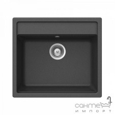 Гранитная кухонная мойка Schock Cristalite Nemo N100 43 asphalt