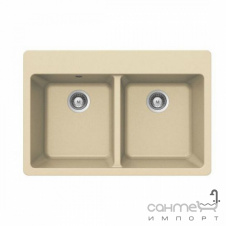 Гранитная кухонная мойка Schock Cristalite Madison N200 U 49 croma