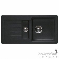 Гранитная кухонная мойка Schock Cristalite Typos D150 S оборотная 22 moonstone