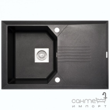 Кухонна мийка оборотна Longran Helix Compact 1.0B Chocolate Metallic