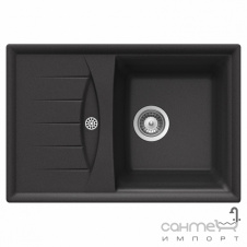 Гранитная кухонная мойка Schock Cristalite Genius D100 S оборотная 58 sabbia