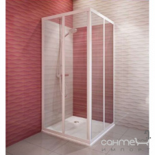 Душевая кабина KollerPool Classic Line CS2/800 85011 хром, polystyrol узорчатое непрозрачное