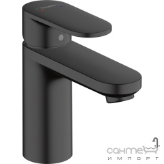 Смеситель для раковины с донным клапаном Hansgrohe Vernis Blend 71551670 матовый черный Полтава