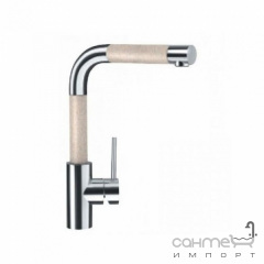 Смеситель для кухни Schock SC300 597000 хром, гранит в цвете Cristalite 41 basalt Хмельницький