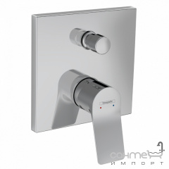 Смеситель для ванны скрытого монтажа Hansgrohe Vivenis 75416700 Matt White матовый белый Чернівці