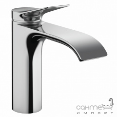 Смеситель для раковины с донным клапаном Hansgrohe Vivenis CoolStart 75023670 матовый черный Чернігів