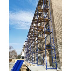 Будівельні полегшені рамні риштування (риштовка) 4 х 9 (м) Стандарт Черкаси